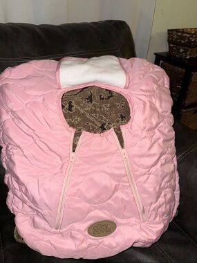 Cozy Cover Quilted Pink Car Seat Cover